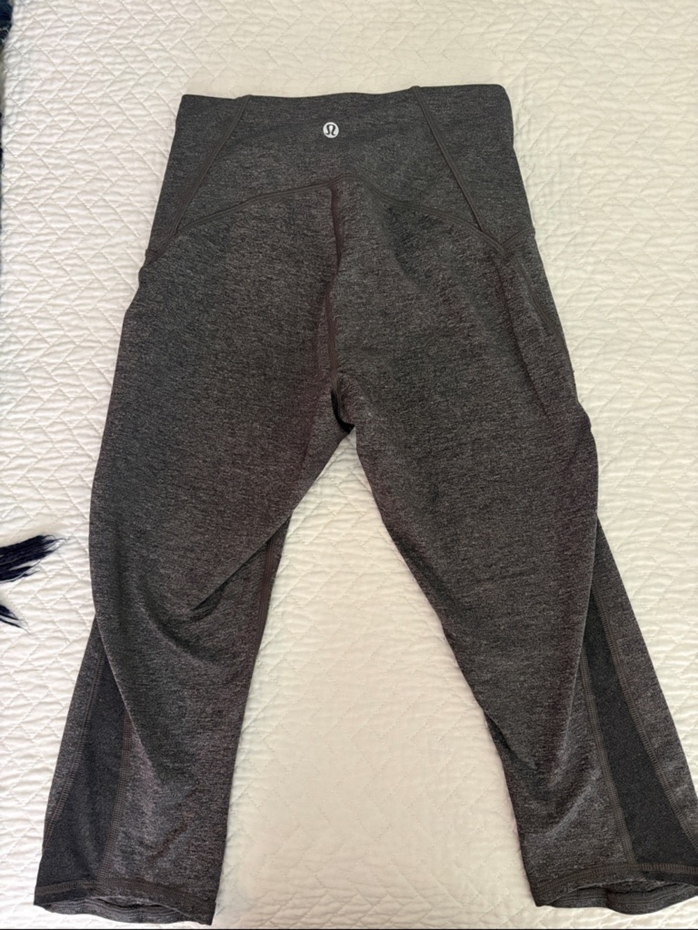 lululemon athletica Charcoal Gray Performance Leggings